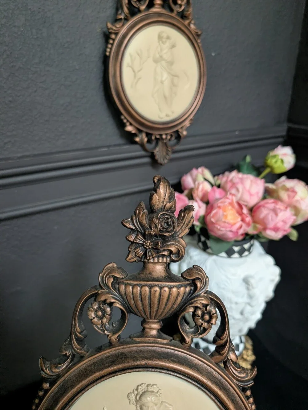 Vintage beautiful neoclassical